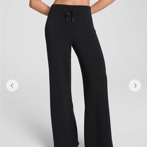 SPANX Classic Black Wide-Leg Pants